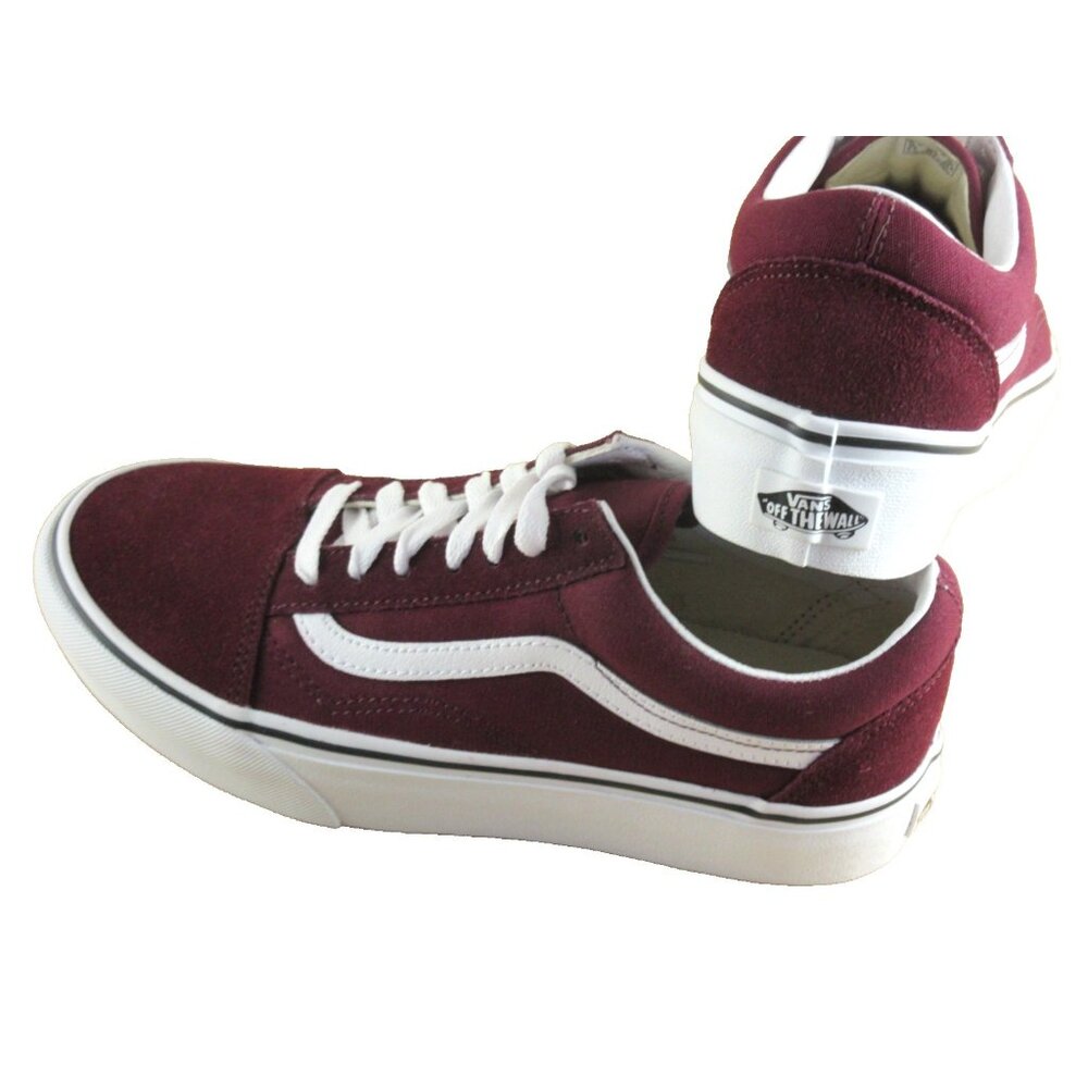 Vans Women's Old Skool Platform Port Royale True White Platform Shoes Sizes NIB - Picture 6 of 7